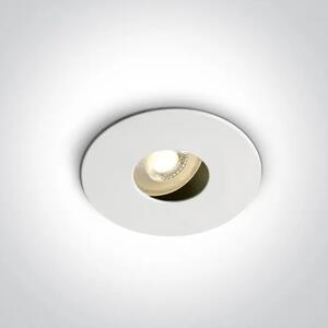 VGRADNA SVETILKA 1×GU10/50W/MR16/230V IP20 BELA DM11105E/W#