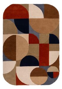 Ročno tkana volnena preproga v barvi terakote 120x170 cm Mia Arch – Flair Rugs