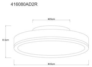 STROPNA LED-SVETILKA DORO 3000 K 230 V