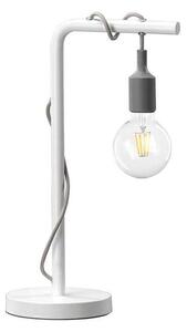 ONLI - Namizna svetilka WIRE 1xE27/15W/230V 48 cm siva/bela