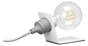 ONLI - Namizna svetilka WIRE 1xE27/15W/230V 10 cm siva/bela