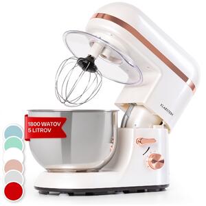 Klarstein Bella Elegance, kuhinjski robot, 1800 W, 1,7 HP, 6 stopenj, 5 litrov, bela