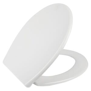 Straniščna deska (Duroplast, Bela, 37,8 x 43,7 cm)