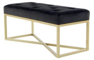 KLOP BREZ NASLONA, kovina, umetna masa, tekstil, leseni material črna, zlate barve