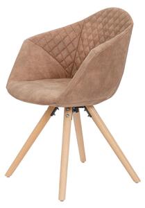 SET STOLOV, les, tekstil rjava