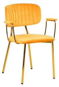 SET NASLANJAČEV, tekstil oranžna