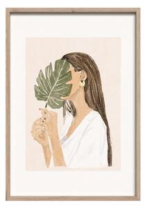 Tiskana slika z okvirjem 50x70 cm Hidden – Styler
