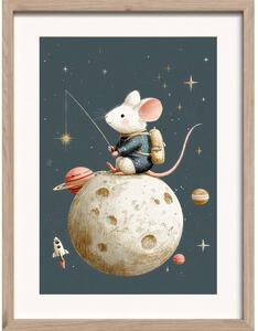 Otroška slika 30x40 cm Astro Mouse – Styler