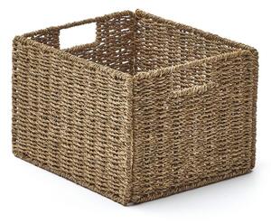 Košare v kompletu 2 ks za police iz morske trave 32x27x22 cm Tossa – Kave Home