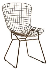 Kovinski jedilni stol v bronasti barvi District – Premier Housewares