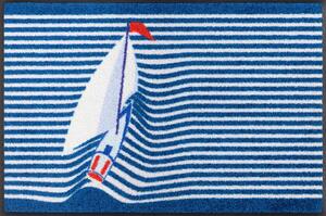 PREDPRAŽNIK Sailing Boat 50/75 cm potiskano modra