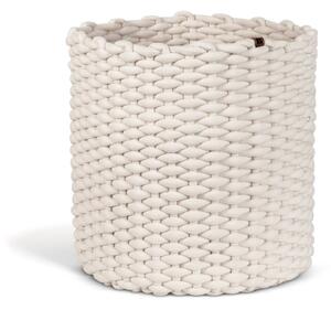 Tekstilna košara ø 40x40 cm Peach Skin Round XL – Bigso