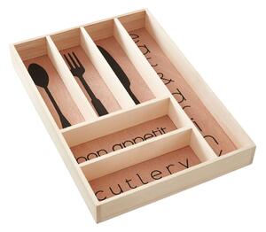 Lesen organizator za pribor v naravni barvi 30 x 42 cm Bessan – Premier Housewares
