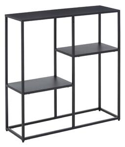 Črn jeklen regal 80x81x26 cm Acero – Premier Housewares