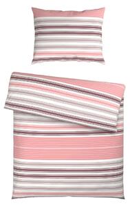 POSTELJNINA 140/200 cm saten roza