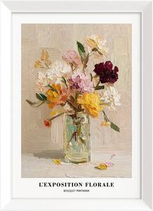 Tiskana slika z okvirjem 56x75 cm Sunny Bouquet – Styler