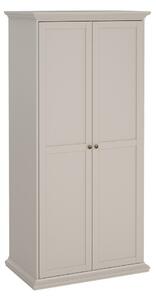 Kremno bela garderobna omara 96x201x60,5 cm Paris – Tvilum