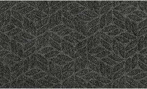 PREDPRAŽNIK Dune Leaves dark grey 45/75 cm reliefno temno siva