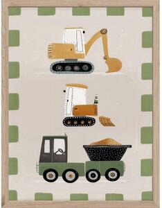 Otroška slika 30x40 cm Baby The Builder – Styler