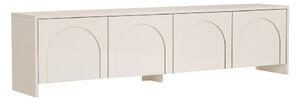 Kremno bela TV omarica 180x45x32 cm Aurelia – Kalune Design