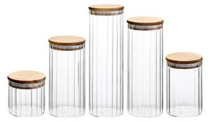 Posode za shranjevanje v kompletu 5 ks za živila Freska – Premier Housewares