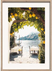 Tiskana slika z okvirjem 50x70 cm Lemon View – Styler