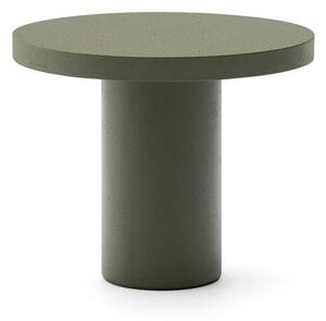 Betonska okrogla vrtna miza ø 90 cm Aiguablava – Kave Home