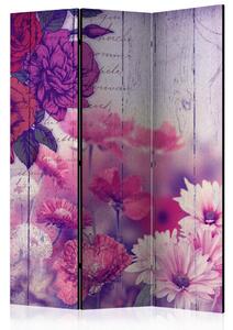 PARAVAN 135/172/3 cm pink, vijolična