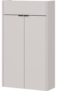 Kremno bela stenska omarica 56x97x22 cm Ameca – Germania