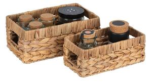 Košare v kompletu 2 ks iz vodne hijacinte 16x26x11 cm Cynthia – Wenko