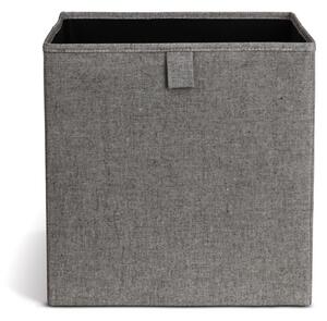 Siva tekstilna škatla za shranjevanje 32x31,5x31,5 cm Soft Storage Cube – Bigso
