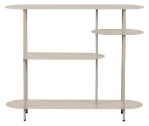 Bež kovinski regal 118x97x31 cm Rieti – House Nordic