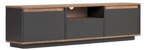 Antracitno siva TV omarica 160x42x30 cm Sentinel – Kalune Design