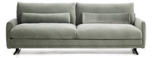 Zelena žametna sedežna garnitura 240 cm Veliro – Kave Home