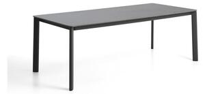 Vrtna miza s kamnito mizno ploščo 100x220 cm Anafi – Kave Home