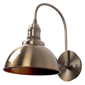 Medeninasta stenska svetilka ø 21 cm Varzan – Opviq lights