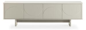 Kremno bela TV omarica 180x55x40 cm Solei – MOME