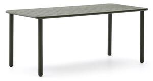 Jeklena vrtna miza 90x180 cm Brai – Kave Home
