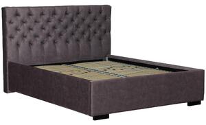 Modern Living Oblazinjena Postelja Miami Storage, 160x200, Antracit