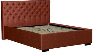 Modern Living Oblazinjena Postelja Miami Storage, 160x200, Opečnata