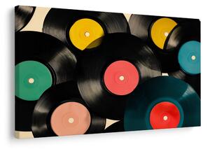 Slika glasbene retro vinilne plošče