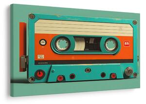 Slika retro magnetofonska kaseta