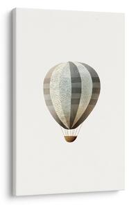Slika zračni balon v pastelnih odtenkih