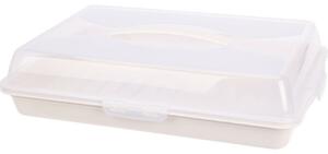 EH Servirni pladenj s pokrovom 44 x 31 x 10 cm,bela