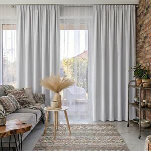 Zavese v setu Blackout Light Grey (2 kos) 140x260