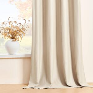 Zavese v setu EFE Beige (2 kos) 135x250