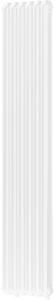 Mexen Kent dekorativni radiator 1882 x 380 mm, 1392 W, bel - W216-1882-380-00-20