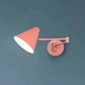 Trio Lighting Stenna svetilka Cosima, barva apricot, izstop 54 cm, kovina, Oranžna, Dnevna soba / jedilnica, Kovina, Sodobni