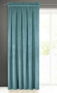 Zavese v setu Velvet Sea Blue (2 kos) 135x250