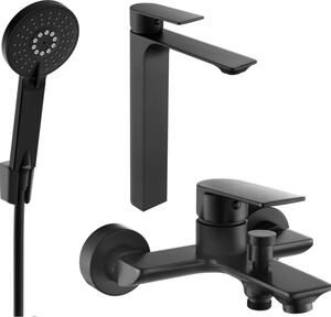 Mexen Alexa Komplet za kopalno R40, črn - 71213R40-70